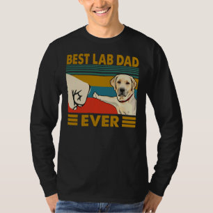 Golden Retriever Best Lab Dad Ever T-Shirt