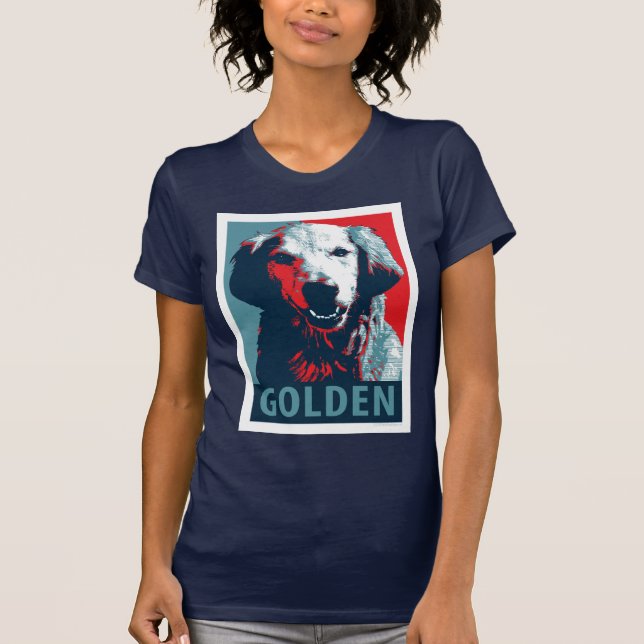 Golden Retriever by Hope Dogs T-Shirt (Front)