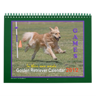 Golden Retriever Calendar 2012