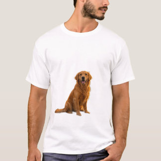 Golden Retriever Camping Adventure T-Shirt
