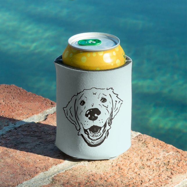 Golden Retriever Can Cooler.  Cooler (In Situ Pool)
