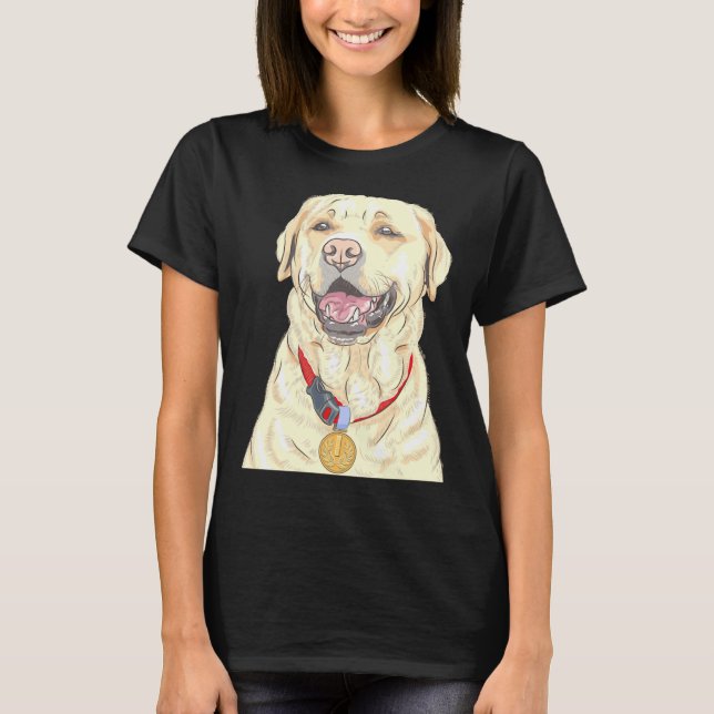 Golden Retriever Champion T-Shirt (Front)