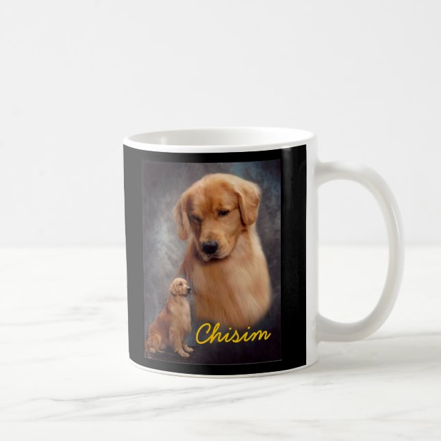 Golden Retriever Chisim Mug (Right)