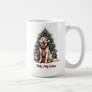 Golden Retriever Christmas Dog Lover Gift Coffee Mug