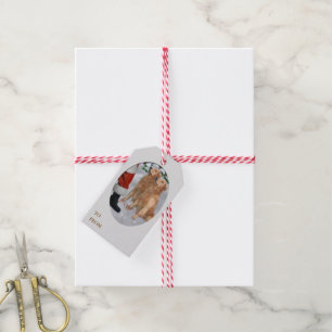 Golden Retriever Christmas Gift Tags