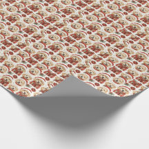 Golden Retriever Christmas Wrapping Paper
