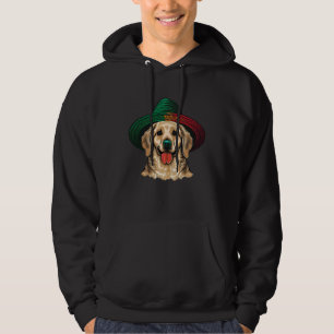 Golden Retriever Cinco De Mayo Mexican Sombrero Fi Hoodie