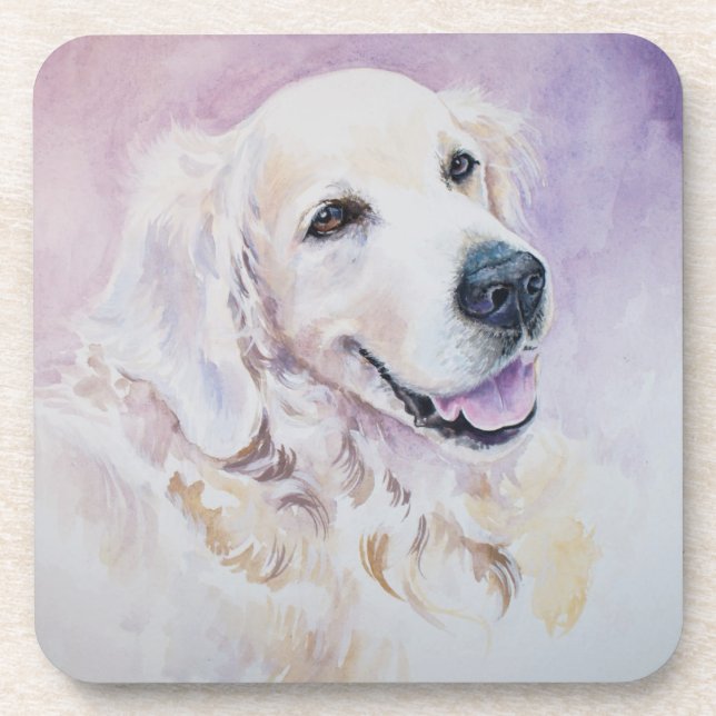 Golden retriever coaster (Front)