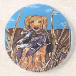 GOLDEN RETRIEVER COASTER