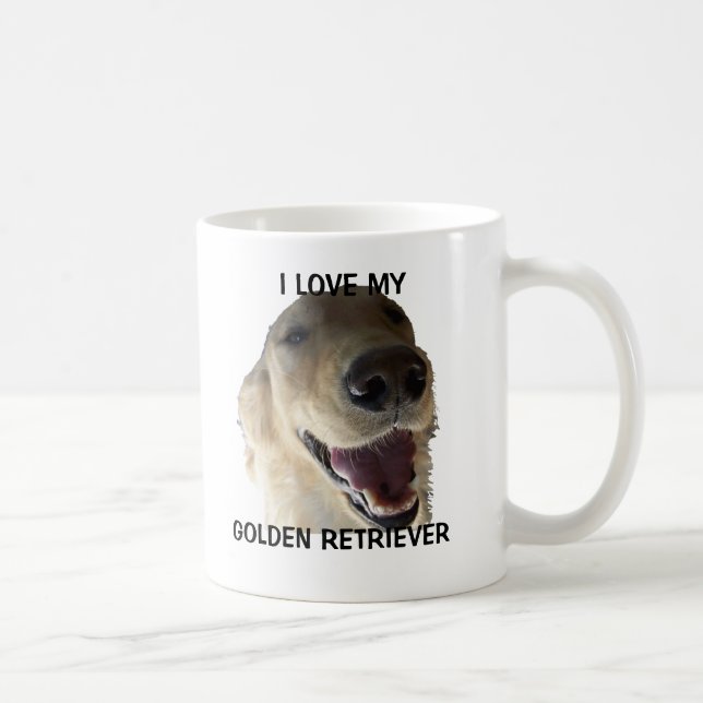 Golden Retriever Coffee Mug (Right)