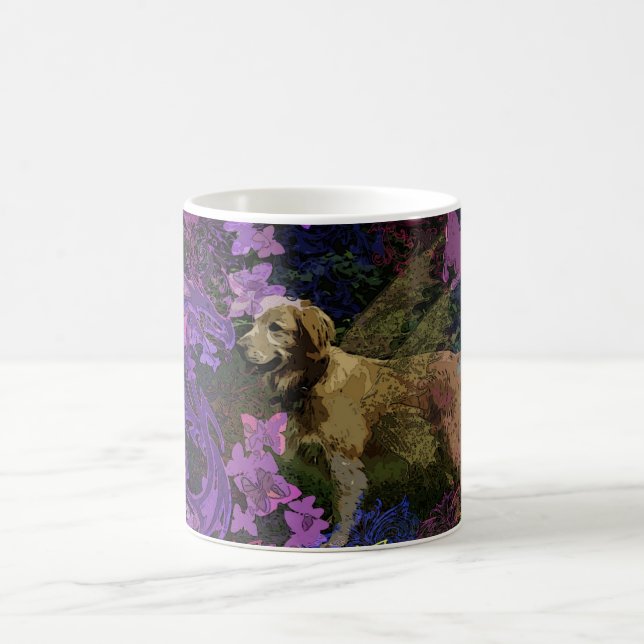 Golden Retriever Coffee Mug (Center)