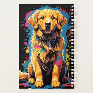 golden retriever Colour Splash Planner