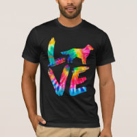 Golden Retriever Corgi Tie Dye Love Dog Mom Dad