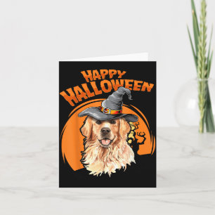 Golden Retriever Costumes For Halloween Dog Card