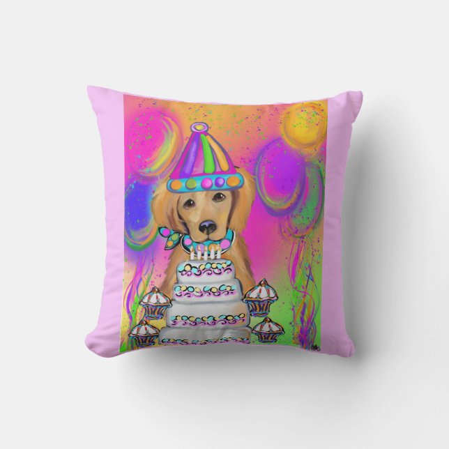 Golden Retriever Cushion (Front)