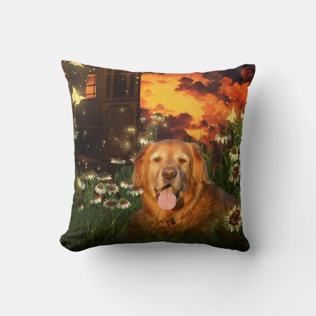 Golden Retriever Cushion (Front)