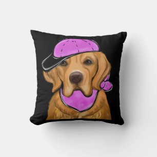 GOLDEN RETRIEVER CUSHION