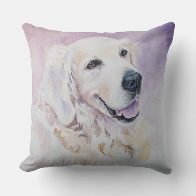 Golden retriever cushion (Front)