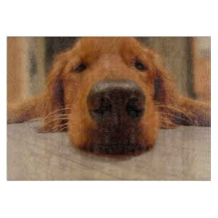 Golden Retriever Cutting Board