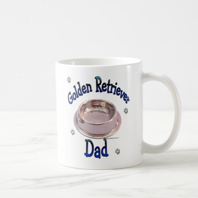 Golden Retriever Dad Coffee Mug (Right)