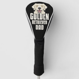 Golden Retriever Dad, Dog Dad Golf Head Cover