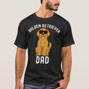 Golden Retriever Dad Fathers Day Labrador Dad Lab T-Shirt