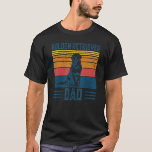 Golden Retriever Dad For Men Dog Father's Day T-Shirt