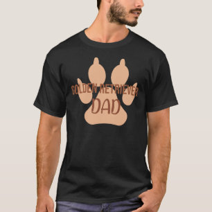 Golden Retriever Dad Labrador Funny Dogs T-Shirt