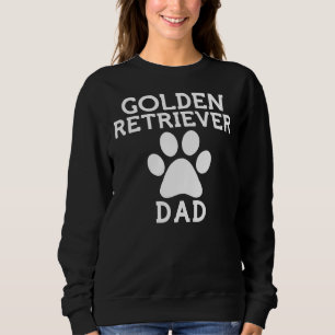 Golden Retriever Dad Paw Sweatshirt