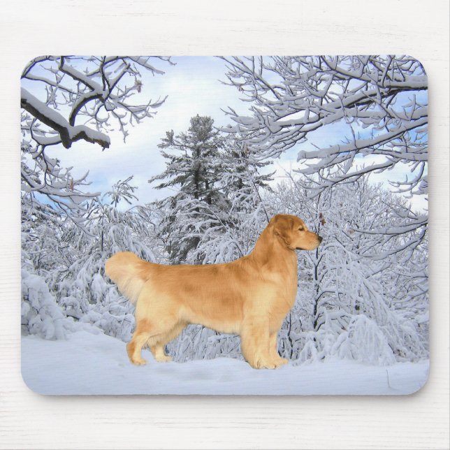 Golden Retriever Danny Boy Mousepad (Front)