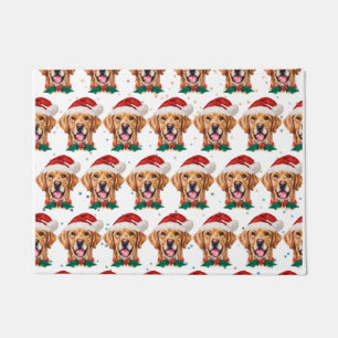 Golden Retriever Dog Breed Christmas Doormat