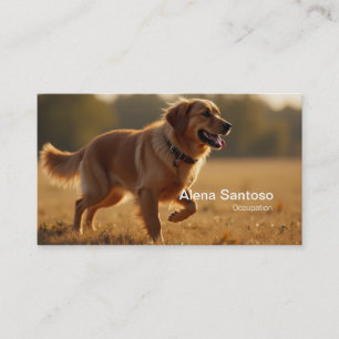 Golden Retriever Dog Business Card