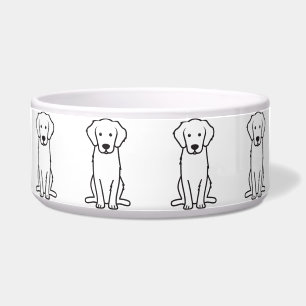 Golden Retriever Dog Cartoon