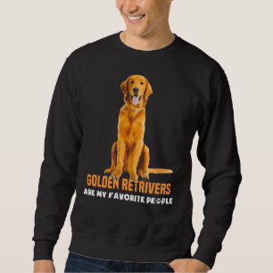 Golden Retriever Dog Cute Dogs Funny Pet Sweatshirt