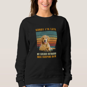 Golden Retriever Dog  Dog Owner Golden Retriever Sweatshirt