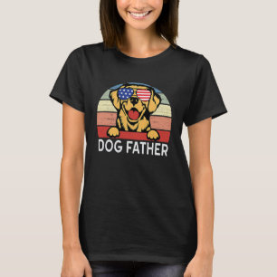 Golden Retriever Dog Father for Golden Dads Father T-Shirt
