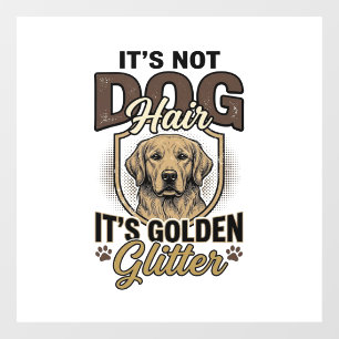 Golden Retriever Dog Hair Vintage Funny Shirt Desi