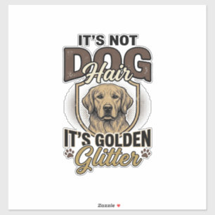 Golden Retriever Dog Hair Vintage Funny Shirt Desi