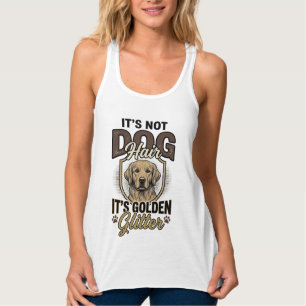 Golden Retriever Dog Hair Vintage Funny Shirt Desi