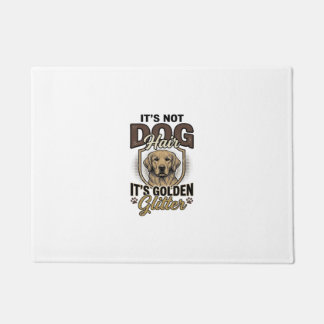 Golden Retriever Dog Hair Vintage Funny Shirt Desi Doormat