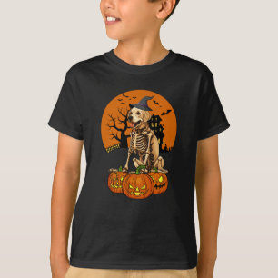 Golden Retriever Dog Halloween T-Shirt
