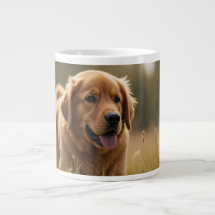 Golden Retriever Dog Large Coffee Mug
