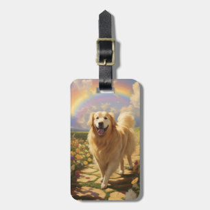Golden Retriever Dog Luggage Tags