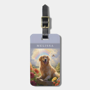 Golden Retriever Dog Luggage Tags