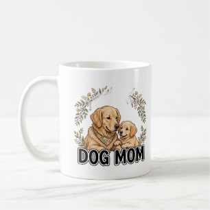 Golden Retriever Dog Mum Coffee Mug - Cute Dog Lov