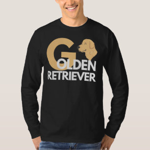 Golden Retriever Dog Mum Dad Funny Idea For Golden T-Shirt