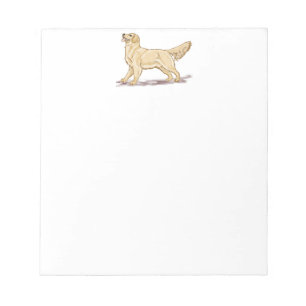 Golden Retriever Dog Notepad
