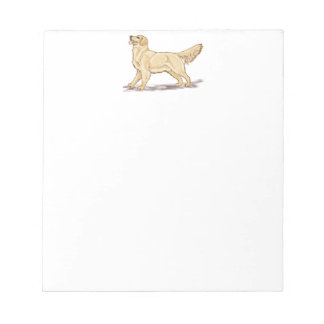 Golden Retriever Dog Notepad