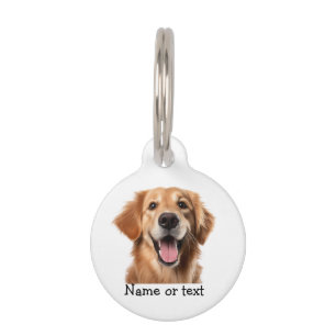 Golden Retriever Dog Pet Animal Tag