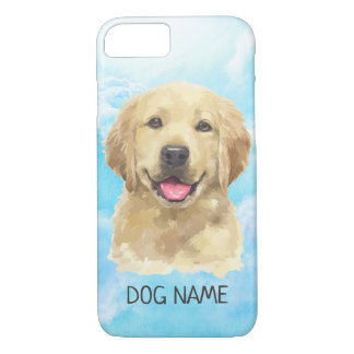 Golden Retriever Dog Pet Animal Watercolor Case-Mate iPhone Case